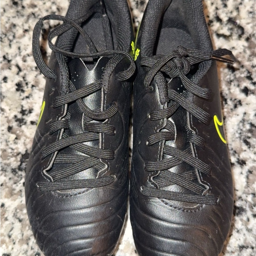 Nike Men's Black with Neon Accents Athletic Shoes